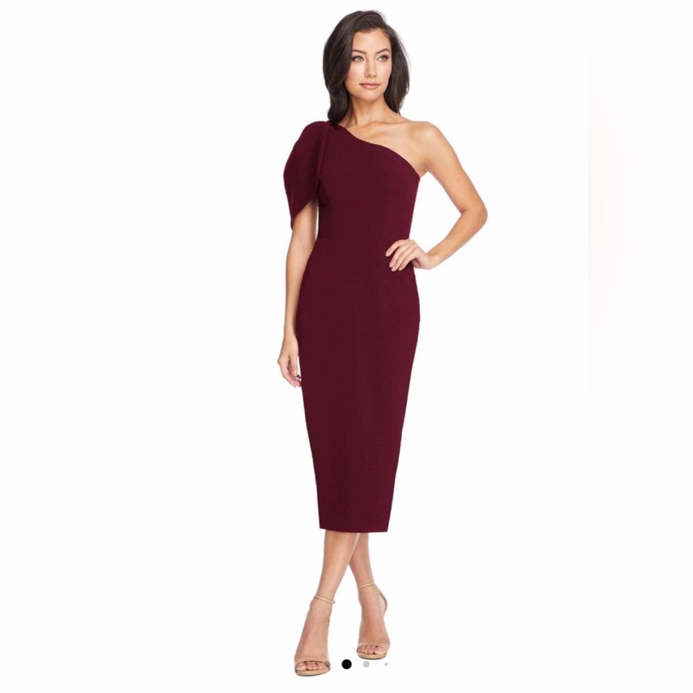 Dress The Population Tiffany Dress sz S in Burgundy NWT $148